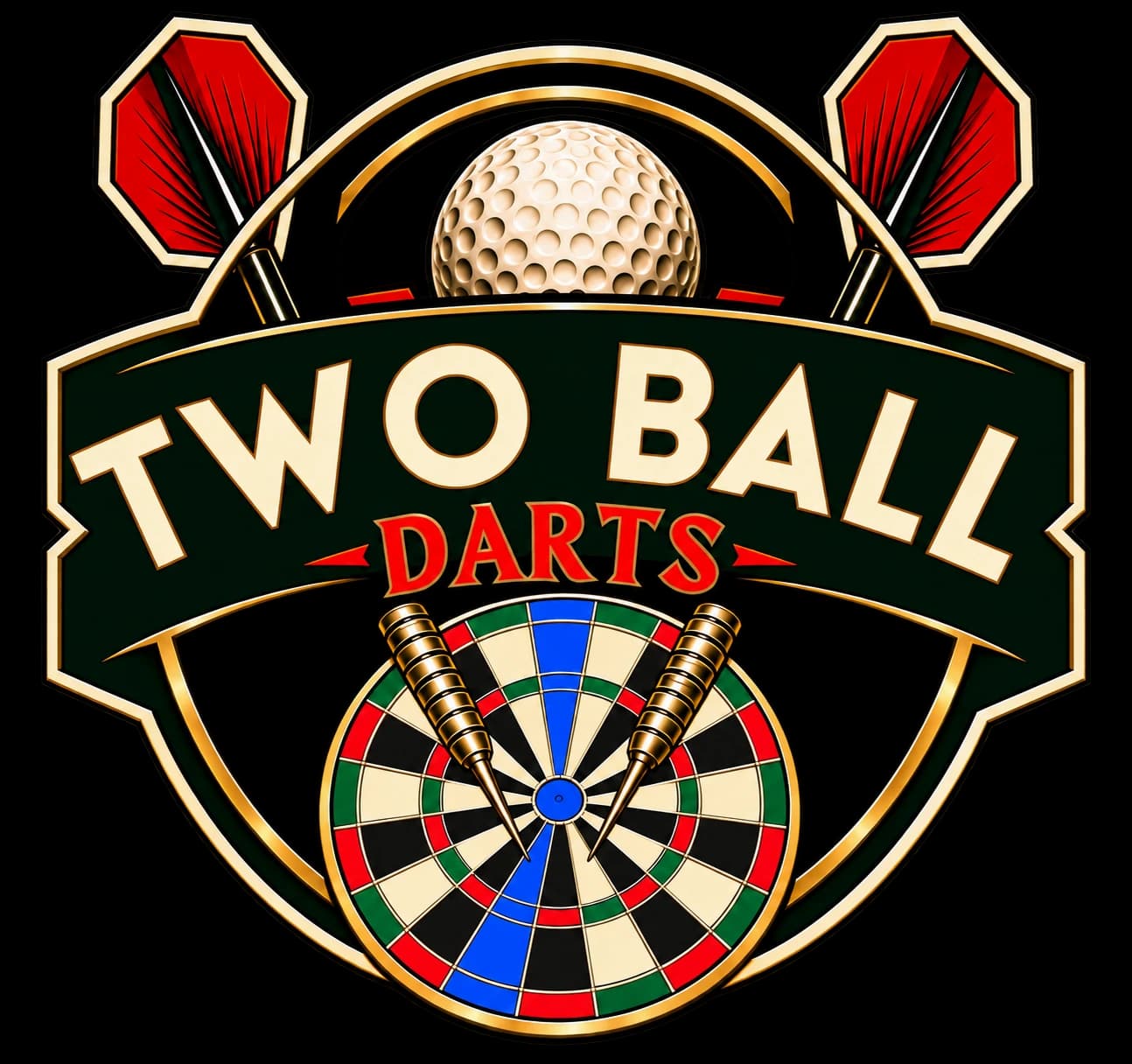 TwoBall Darts badge